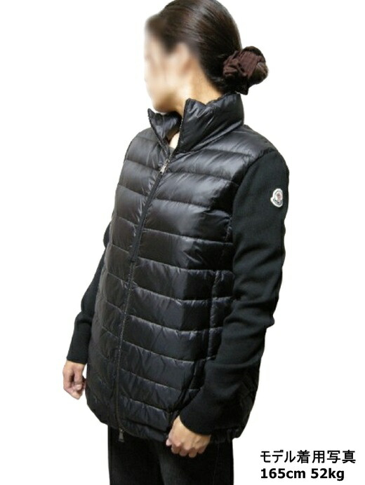 楽天市場】【MONCLER/モンクレール/カシミヤウールニット切替ダウン