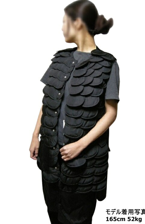 【MONCLER/モンク軌跡/GENIUS/天賦の才/NOIR KEI NINOMIYA/ノワール ケイ ニノミヤ/IRIDIUM/ナイロンより良い/御召しもの/ロングより良い/レディース/2019SS/春夏/999/黒いこと/御花/花/黒/大きさ1 (日本亭主もち大きさM-L好いかげんに)/48201-05-C0040】