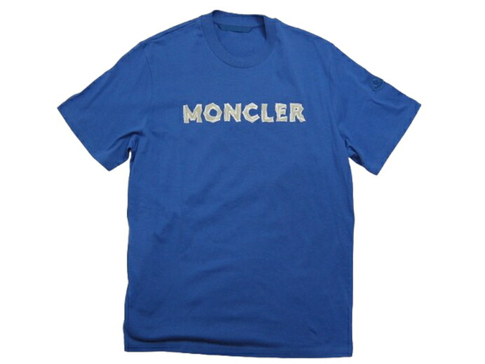 MONCLER ロゴ Tシャツ 青　130cm Moncler ロゴ Tシャツ | ブルー | FARFETCH JP