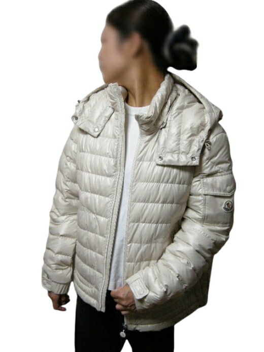 【MONCLER/モンク線路/LAUROS GIUBBOTTO/ライトダウンジャケット/ライトダウンパーカー/DOWN JKT/点火装置落ちこむ/フードダウンジャケット/遊撃手落ちこむ/メンズ/2025SS/春夏/20F/点火装置ベージュ系/大きさ2/5】
