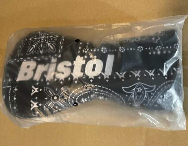2022AW/FCRB/F.C.Real Bristol/ブリストル/UTILITY HEAD COVER(FCRB-222101)/SOPH/22FW/秋冬/ネイビー/ペイズリー/バンダナ柄/ゴルフ/ユーティリティヘッドカバー/エフシーレアルブリストル
