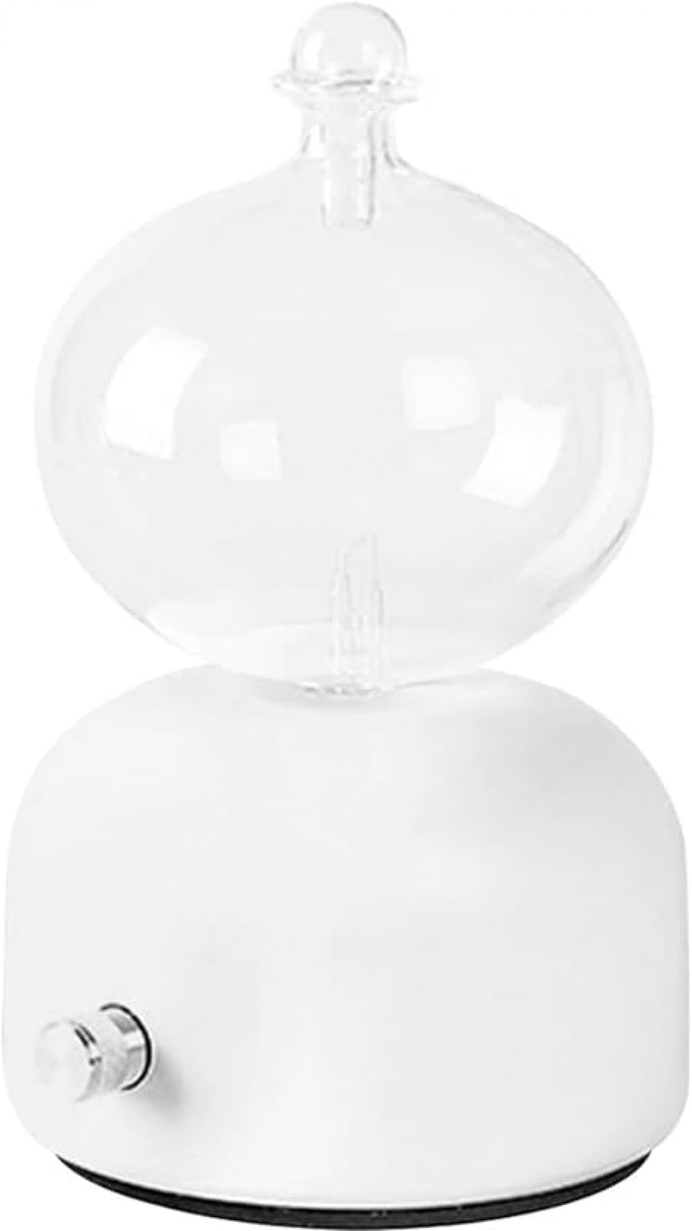 アロマディフューザー ネブライザー式 水を使わない エッセンシャルオイルディフューザー 静音 木製基礎 硝子容れもの 今めかしい 芳ばしさ器 卓上 車載 勉強机用 差し上げ物 リビング 寝部屋 差し上げ物