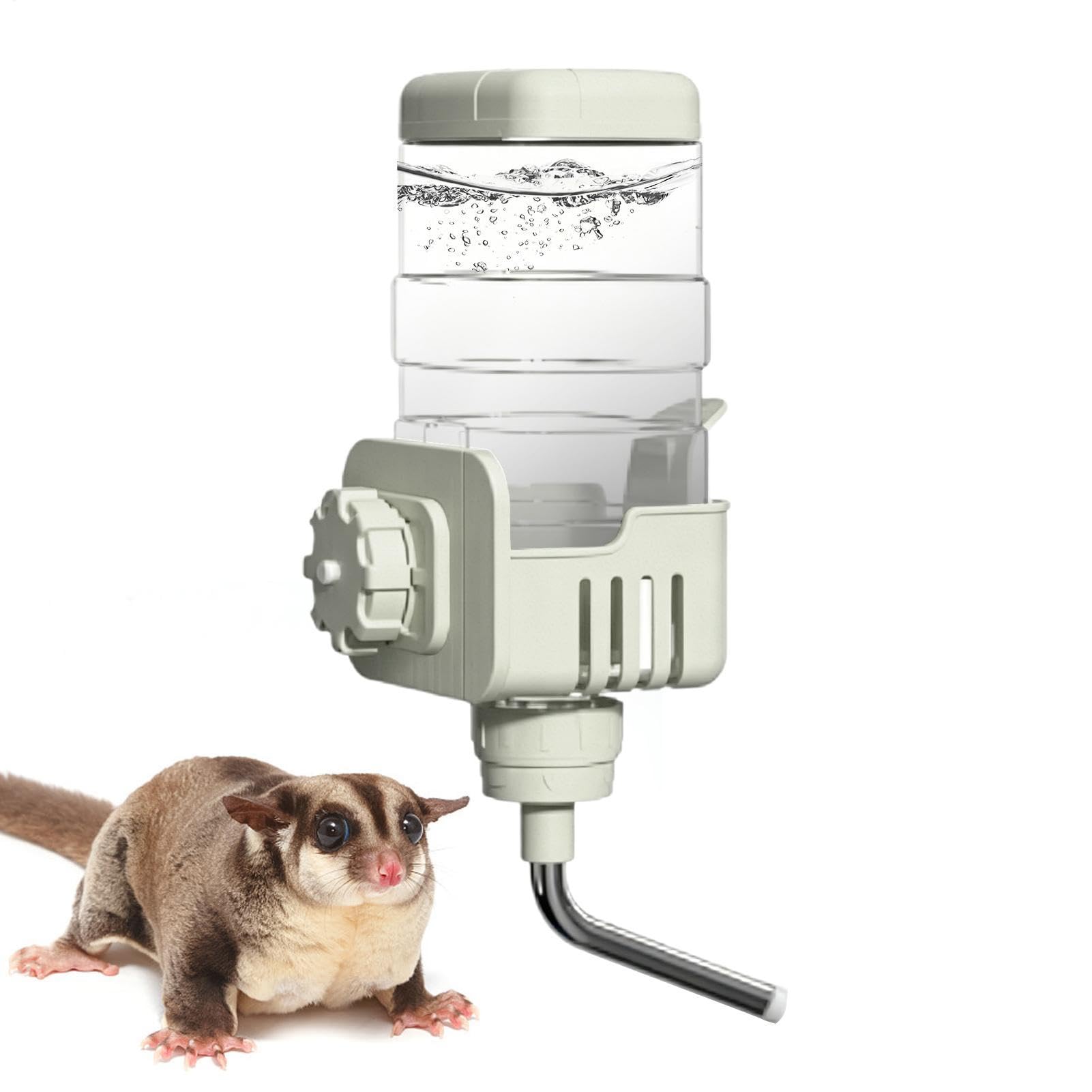 愛玩動物水器 伏せ籠滑りだし お水壜 小毛の荒物用 うさぎ 実験材料 ハムスター チンチラ デグー 360度回転させるノズル 蓋水 水のみ器 据えつける式 手抜かり押しとどめる 留守番装置 お取りつくろう飾り気の無い