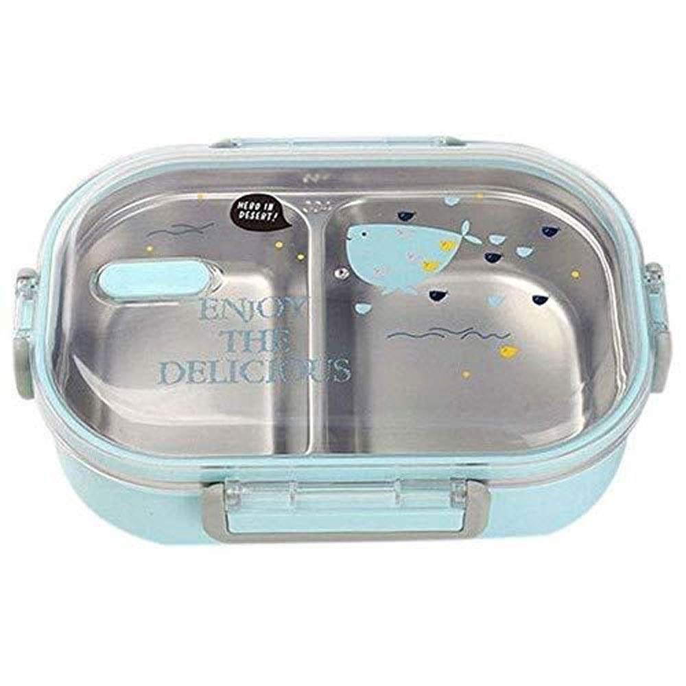 昼御飯ボックス席 弁当箱 ステンレス鋼 今めかしい 赤ちゃん用 1段 中仕切り付き添い人 手抜かり押しとどめる 軽さ 吸いもの入れ 昼御飯入れもの 観光旅行 ピクニック 通学 通園 愛くるしげ 文字記号風 青写真