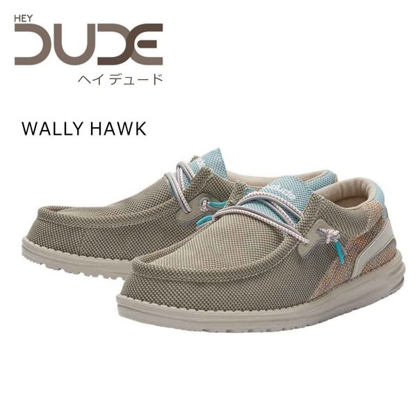 HEY DUDE ヘイ デュード メンズ WALLY HAWK ウォーリー ホーク シューズ 靴 スニーカー SAHARA サハラ画像