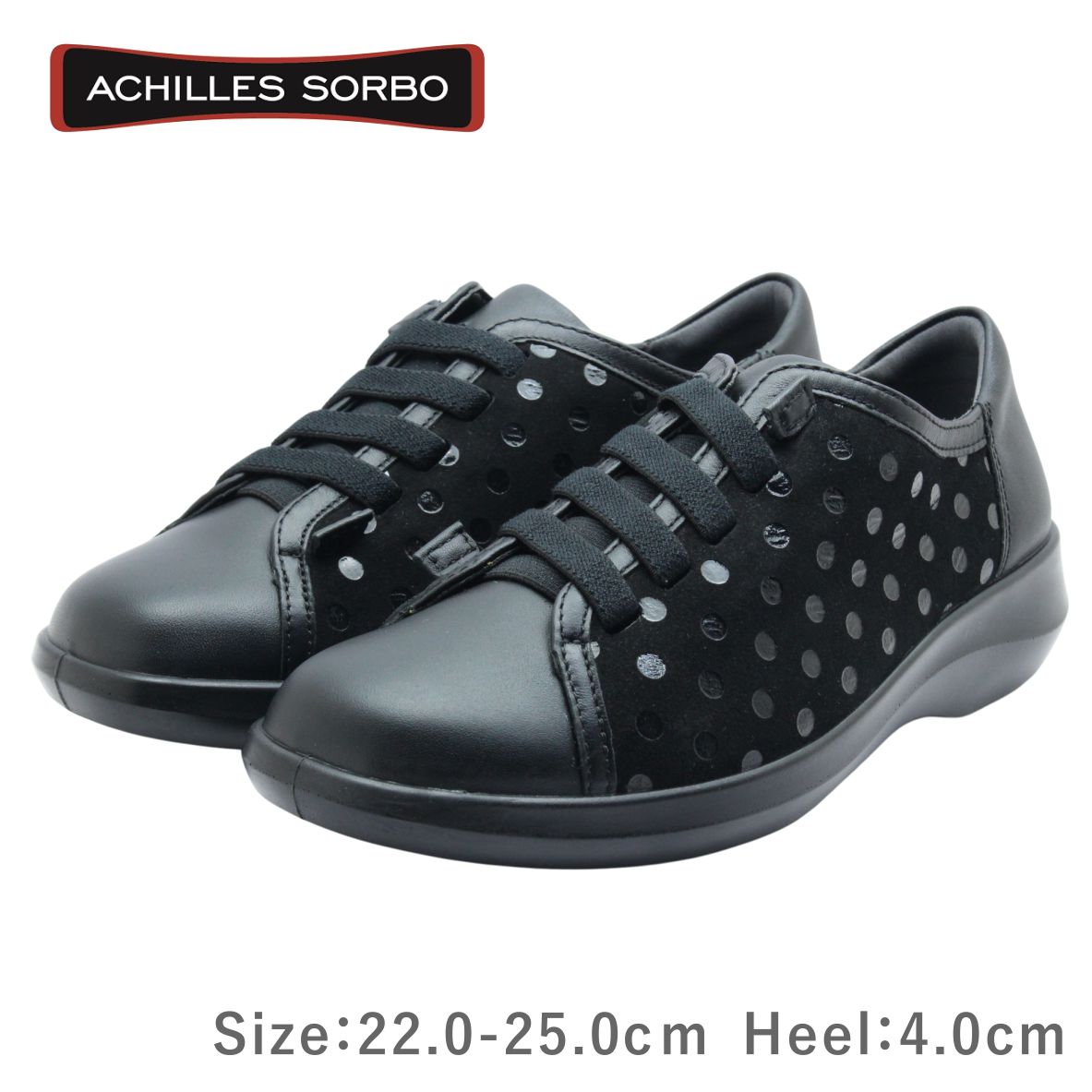 Achilles SORBO アキレス ソルボ C 568 ASC 5680 黒黒 レディース シューズ ウォーキング 3E 本革 靴 13,024円