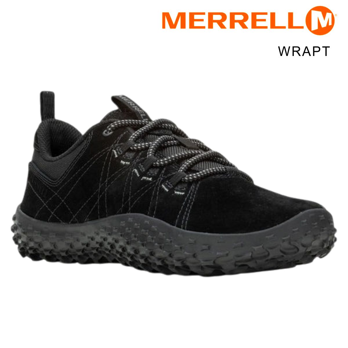 メレル MERRELL メンズ スニーカー WRAPT ラプト J037753 置き目とり捨てる 黒いこと アウトドアシューズ 山歩き 形づくるシューズ