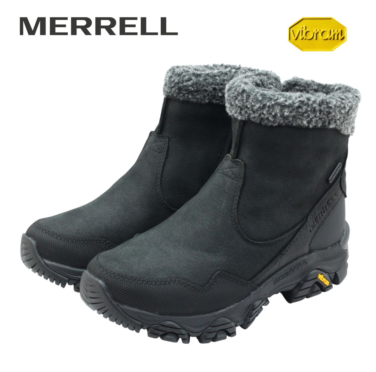 MERRELL メレル J037396 37396 レディース ブーツ 遊撃手 冷ややかさ風呂敷き包み 3 サーモ ミッド お水校正刷り ビブラム 防滑 雨合羽 防寒 冬 靴