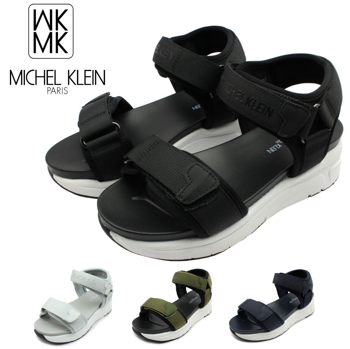 楽天市場】MK ミッシェルクラン レディース サンダル MK MICHEL KLEIN