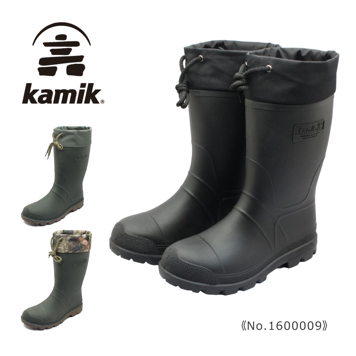楽天市場】kamik カミック メンズ ブーツ 1600009 ICEBREAKER アイス
