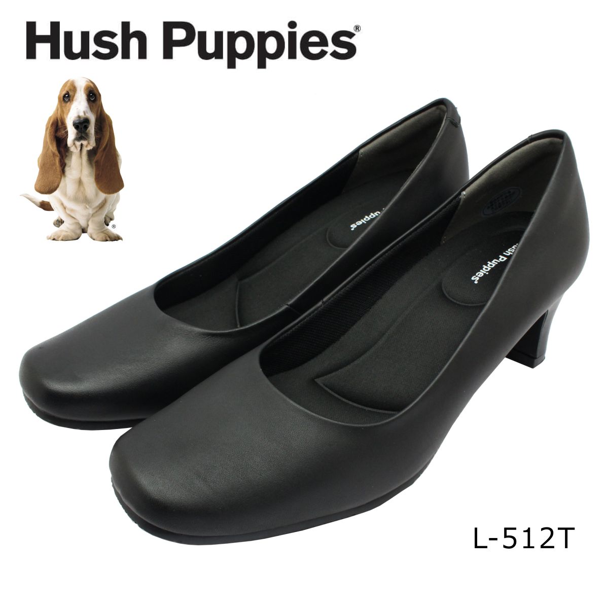 楽天市場】Hush puppies ハッシュパピー レディース パンプス L-512T