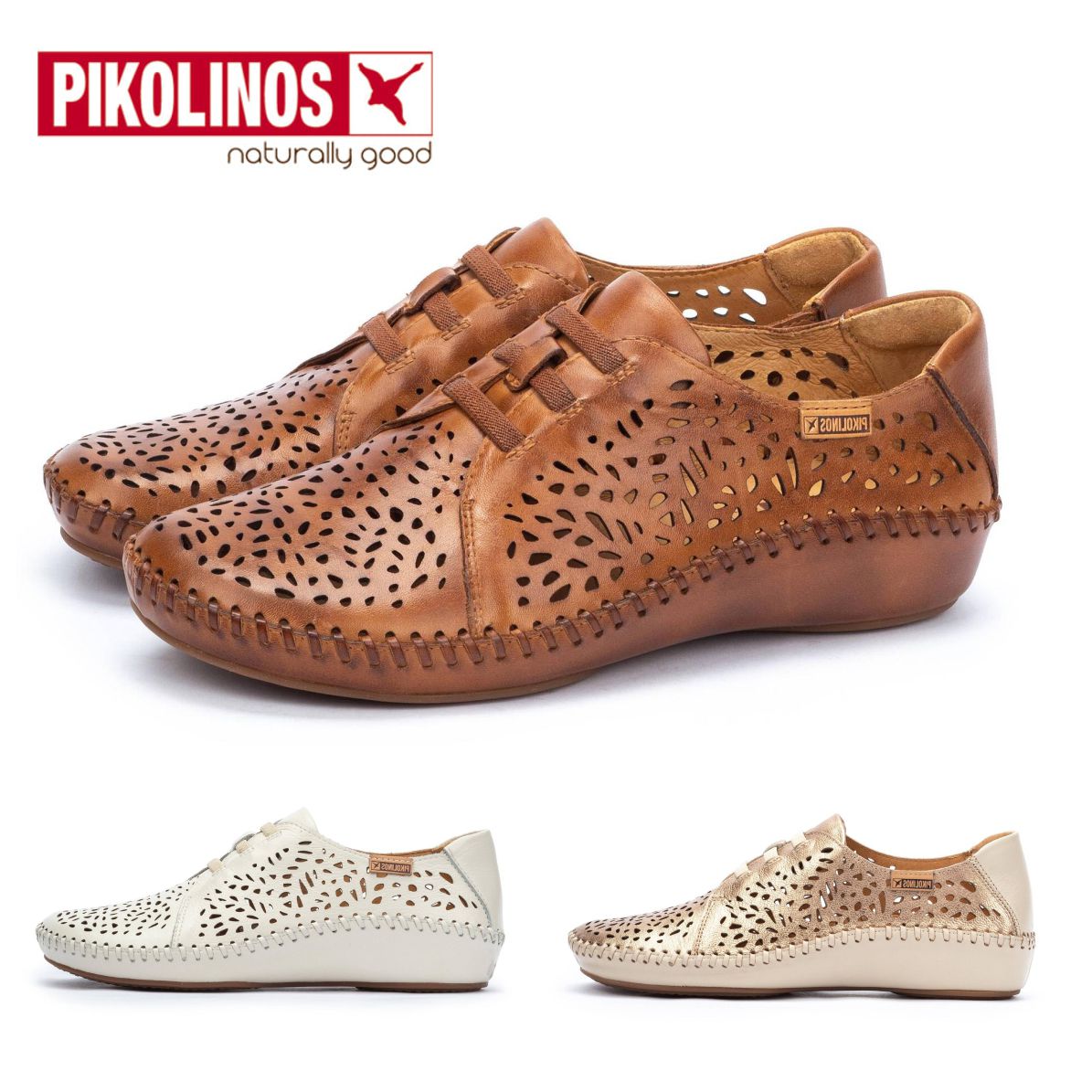 ピコリノス PIKOLINOS レディース レザー シューズ スリッポン パンチング PK588 本革 ゴム紐 P.VALLARTA  655-4783 スペイン 楽天市場】ピコリノス PIKOLINOS レディース レザー シューズ