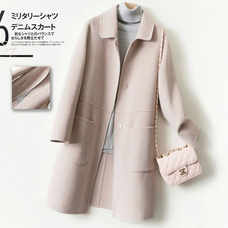 保 コート ポケット付き アウター レディース コート冬物冬服 ロング 秋服 ファッション 秋冬 アウター ロング丈 コート ウール