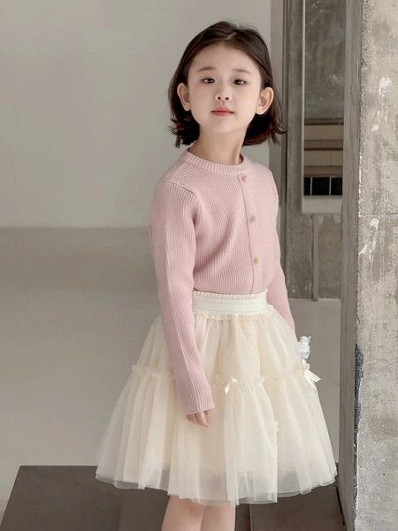 子供服 トップス 可愛い ニット セーター カーディガン おしゃれ 韓国風