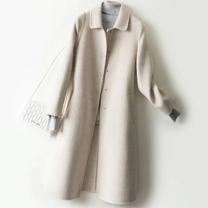 き コート 冬 無地 ロングコート着痩せ 大きいサイズ ロング丈 長袖 冬服ファッション 秋服 秋冬 コート レディース アウター
