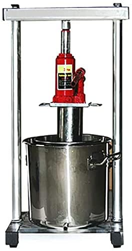搾汁機 12-36L ワイン圧搾機 ステンレス鋼 果汁 絞り器 自家醸造機 ハニープレス抽出器、大型フルーツハニープレッサー、ステン