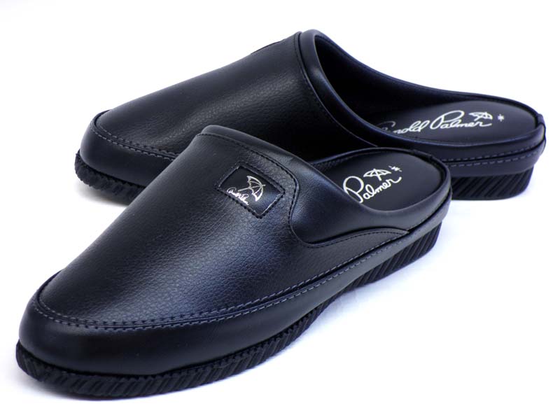 arnold palmer slippers leather