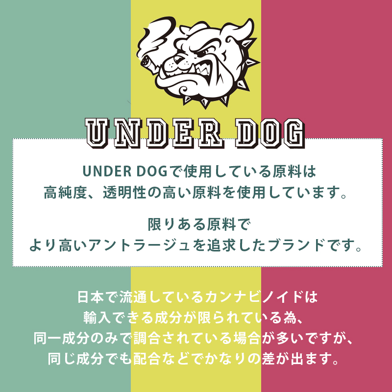 THCH カートリッジ 1ml UNDER 禁煙 禁煙グッズ THCH ヘンプ UNDER CBN