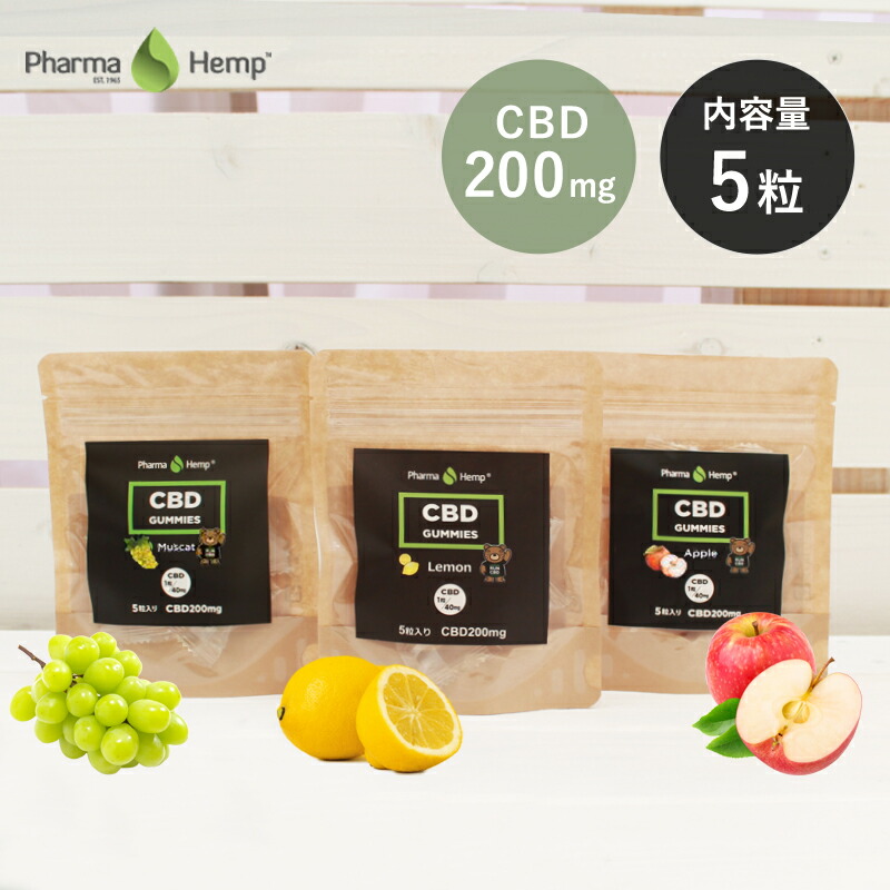 楽天市場】【20%OFFクーポン対象】CBD グミ 1粒 CBD40mg 20粒入り