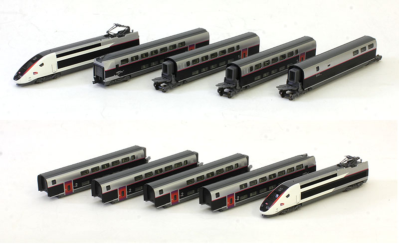 【楽天市場】TGV Duplex（デュープレックス） 新塗装 10両セット【KATO・10-1324】「鉄道模型 Nゲージ カトー」：ミッドナイン