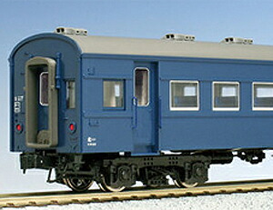 スハフ42　ブルー　改装形<br>【KATO・HO・1-552】<br>「鉄道模型 HOゲージ カトー」