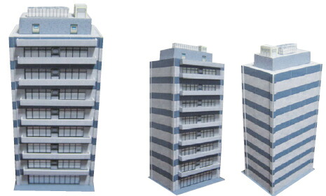 楽天市場 105 Fビル ジオワールド 鉄道模型 Nゲージ ジオワールド ミッドナイン