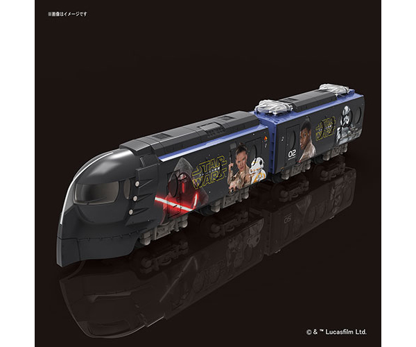 特急ラピート「スター・ウォーズ/フォースの覚醒」号 STAR WARS:THE FORTH AWAKENS Limited Express Rapi:t【バンダイ・937018】「鉄道模型 Nゲージ BANDAI」画像