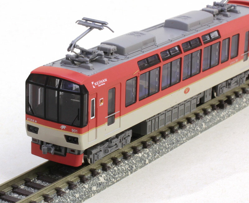 楽天市場】10-1528 KATO カトー 叡山電鉄900系 (青もみじきらら