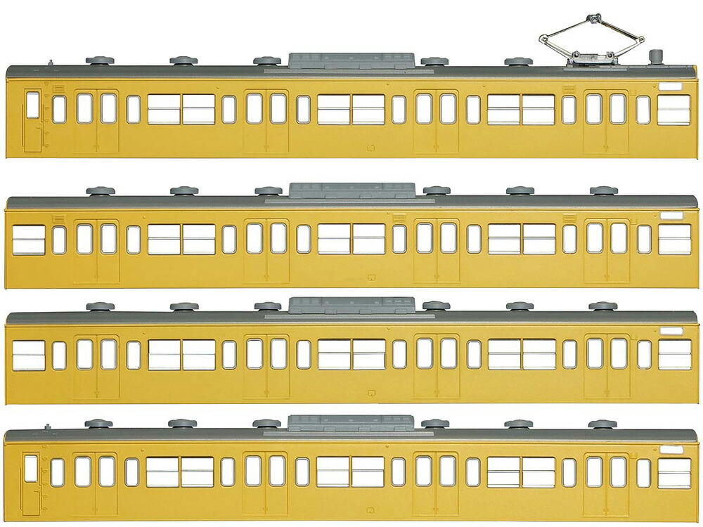 楽天市場】103系初期型 分散冷房車 カナリア 福知山線 4両セット