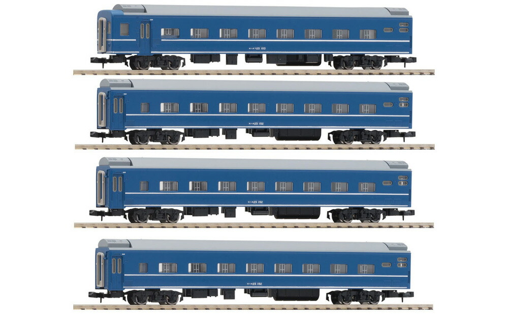 TOMIX 98858・98859 JR 24系25形客車(なは)セット TOMIX [98858] JR 24系25形 特急寝台客車（なは）基本セット(8両