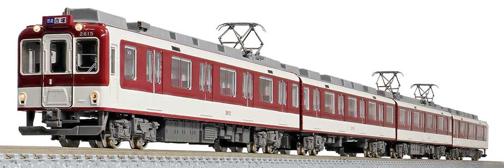 近鉄19200系あをによし 4両編成セット(動力付き) GM 近鉄19200系 観光特急「あをによし」 4両編成セット（動力
