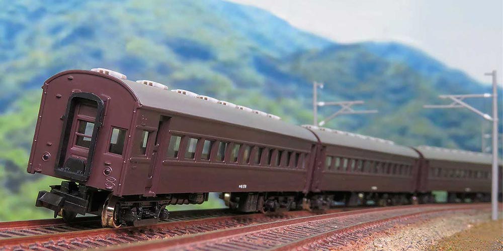 楽天市場】オハ61系客車 4両セット 特別企画品 【KATO・10-1370