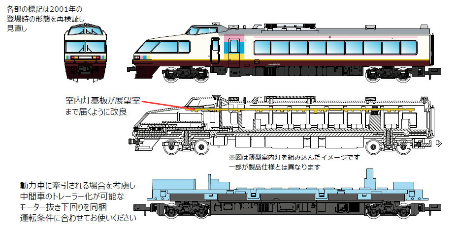 485系700番代「NO.DO.KA」登場時 3両セット<br>【マイクロエース・A3954】<br>「鉄道模型 Nゲージ マイクロエース」