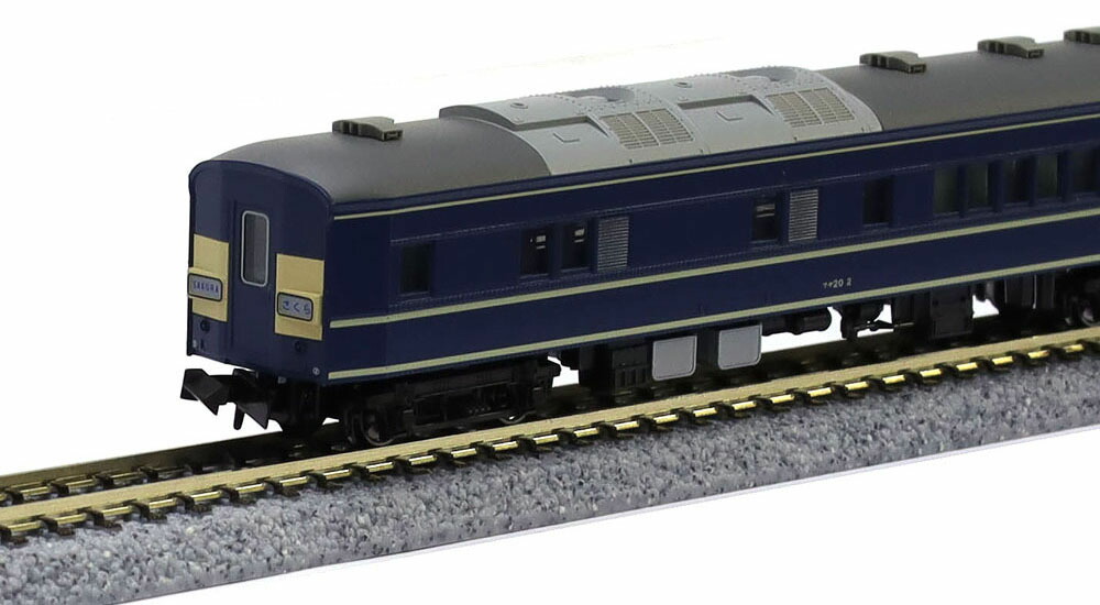 【希少】KATO 10-1321 20系寝台特急「あさかぜ」8両基本セット⑤ 20系寝台特急「あさかぜ」の入線報告。KATO 10-1321 | NGaugeJP