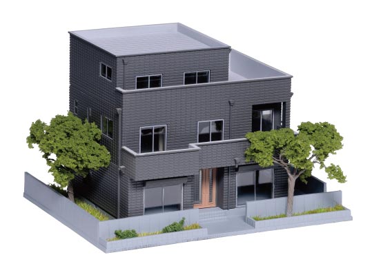 楽天市場】23-405A KATO カトー 二世帯住宅 (グレー) Nゲージ 鉄道模型