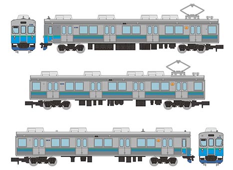 楽天市場】鉄コレ 伊予鉄道700系3両セットA【トミーテック・257752