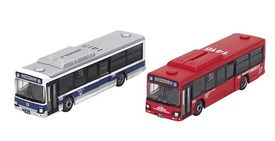 ザ バスコレクション JR九州バス新旧カラー2台セット 【トミーテック・336877】 「鉄道模型 Nゲージ トミーテック」