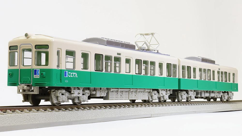 T-Evo 高松琴平電鉄1300形 2輌セット<br>【天賞堂・65021】<br>「鉄道模型 HOゲージ 天賞堂」