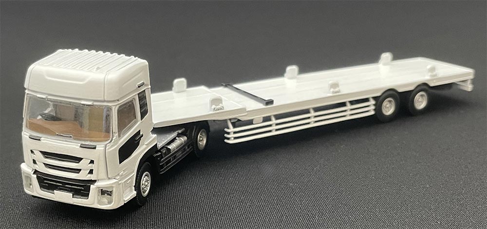 1/80 ISUZU GIGA+鉄道コンテナ搭載用セミトレーラー【カツミ・18-0001】「鉄道模型 HOゲージ カツミ」