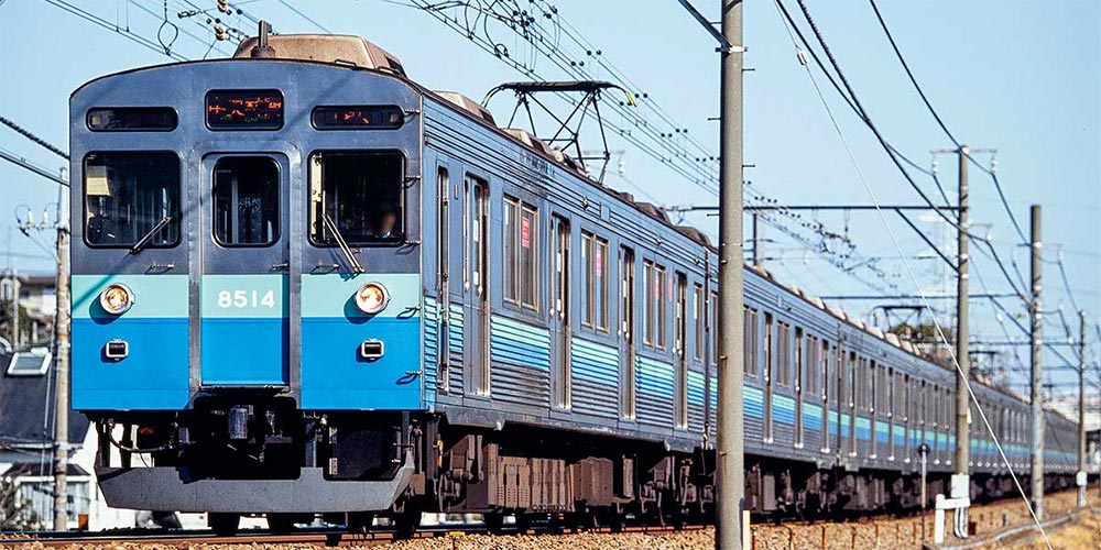 東急電鉄8500系（8614編成 黄色テープ付き）10両編成セット（動力付き）【グリーンマックス・50822】「鉄道模型 Nゲージ グリーンマックス」｜ミッドナイン