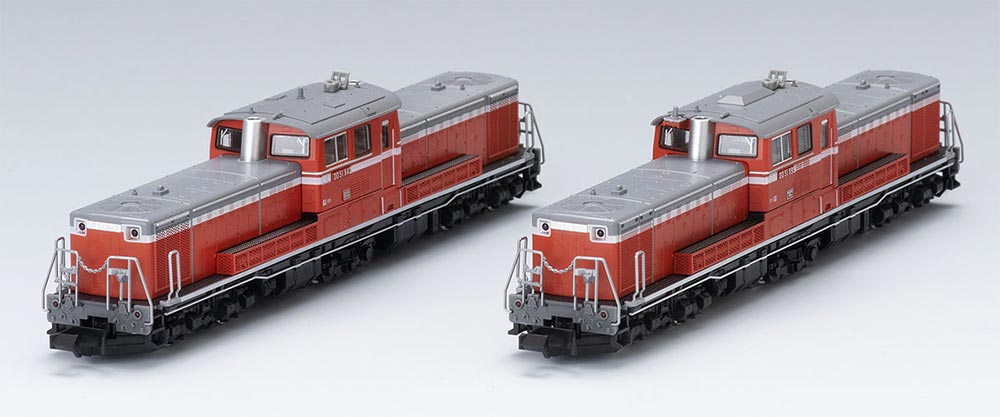 DD51-800形ディーゼル機関車（ぐんま車両センター）セット（2両） 【TOMIX・98162】 「鉄道模型 Nゲージ TOMIX」
