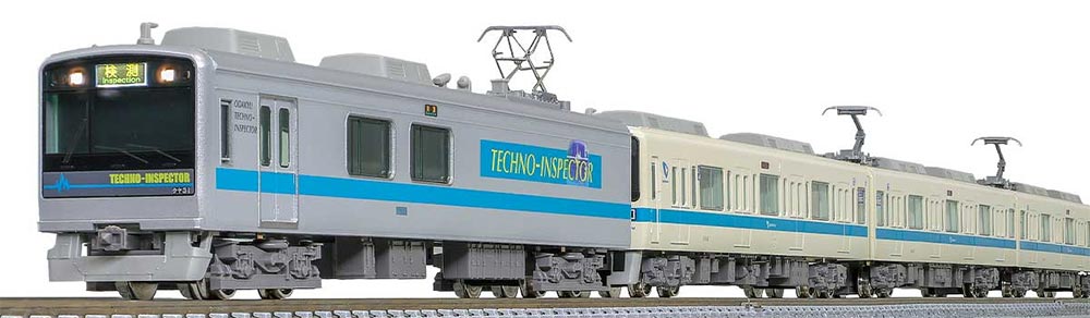 ※新製品 7月発売※ 小田急8000形（8066編成）+クヤ31形　5両編成セット（動力付き） 【グリーンマックス・32188】 「鉄道模型 Nゲージ グリーンマックス」