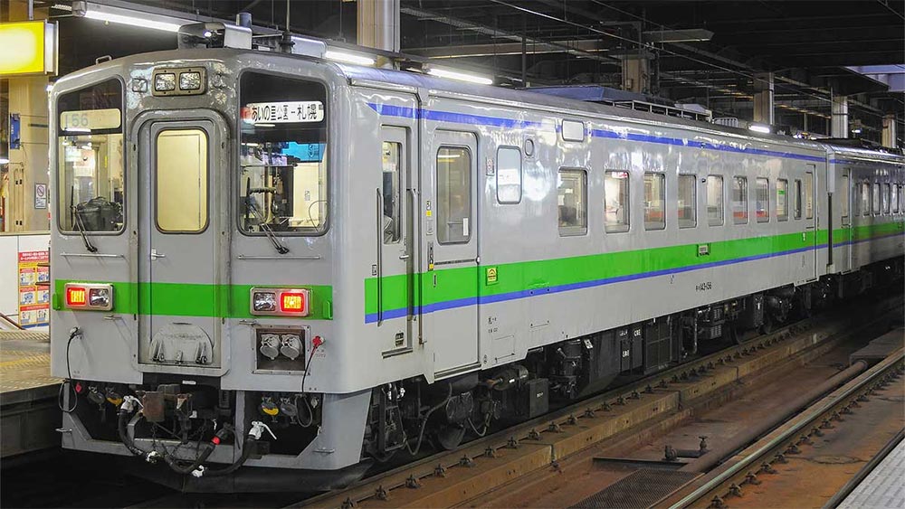 ※新製品 7月発売※ JR北海道キハ143形（156+157） 2両編成セット（動力付き） 【グリーンマックス・32195】 「鉄道模型 Nゲージ グリーンマックス」