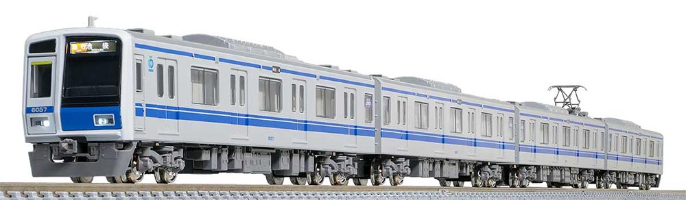 ※新製品 8月発売※ 西武6000系（6157編成 PMSM試験車 白ライト）基本4両編成セット（動力付き） 【グリーンマックス・32200】 「鉄道模型 Nゲージ グリーンマックス」