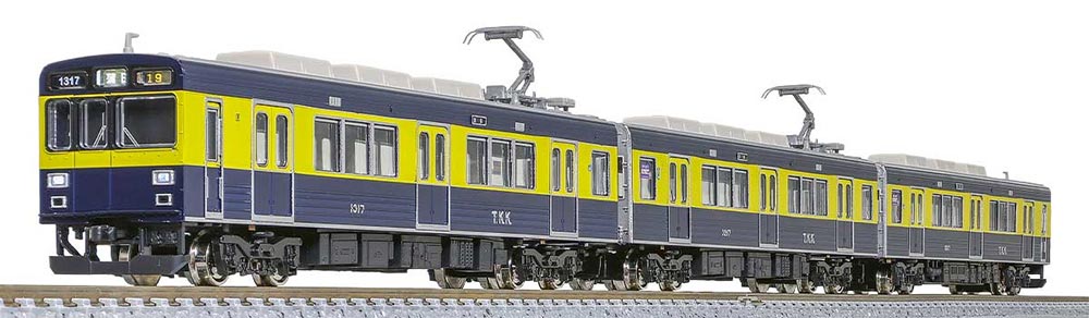 ※新製品 7月発売※ 東急電鉄1000系（きになる電車）3両編成セット(動力付き) 【グリーンマックス・50854】 「鉄道模型 Nゲージ グリーンマックス」