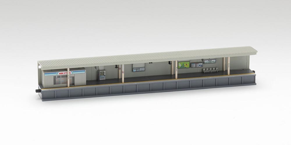 楽天市場】対向式ホームセット（都市型）照明付【TOMIX・4285T】「鉄道