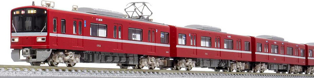 楽天市場 新製品 10月発売 京急1500形 更新車 1713編成 Srアンテナ付き 8両編成セット 動力付き グリーンマックス 31510 鉄道模型 Nゲージ ミッドナイン
