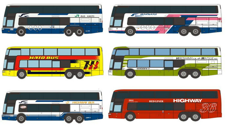 ザ バスコレクション 三菱ふそうエアロキングコレクション2<br>【トミーテック・319993】<br>「鉄道模型 Nゲージ」
