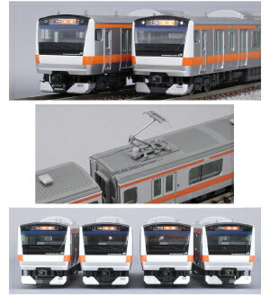 楽天市場 E233 0系通勤電車 中央線 H編成 4両基本セットb Tomix 92802 鉄道模型 Nゲージ トミックス ミッドナイン