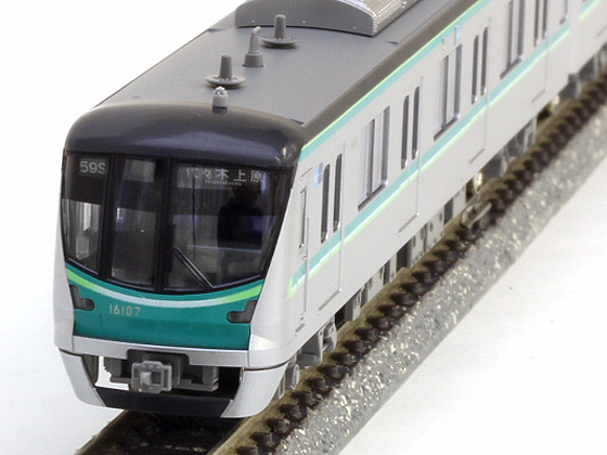 Mid 9 東京地鐵千代田線16000系統6輛基本安排 鐵道模型n測量儀器加圖
